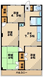 マンションベアーズの物件間取画像